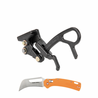 Klein Tools Wide Range Service Grip with Free Skinning Knife